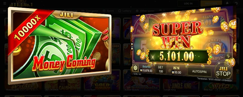 JILI SLOT เกมสล็อต Money Coming